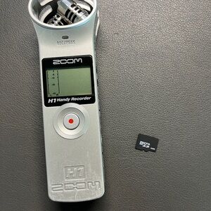 Zoom H1 Handy Recorder - Silver